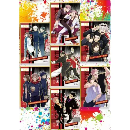 Jujutsu Kaisen Card Itadori Yuji Satoru Gojo Fushiguro Megumi Anime Role SMP Jingdiao Metal Collection CardsBirthday gifts - Image 6