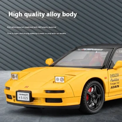 1:22 Honda NSX NA1 Supercar Alloy Model Car Toy Diecasts Metal Casting Sound and Light Car Toys For Children Vehicle - Image 3