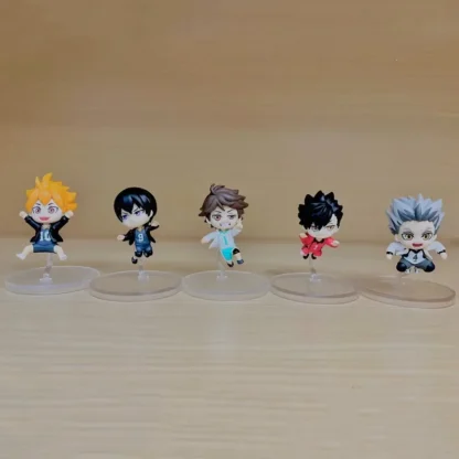 Genuine Haikyuu!! Gashapon Toys Tobio Kageyama Akaashi Keiji Oikawa Tooru Miya Atsumu Kozume Kenma Cute Model Toys - Image 6