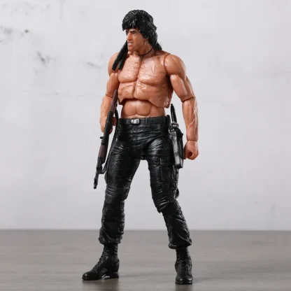 NECA First Blood John J Rambo Action Figure Model Toy Gift For Collection 3