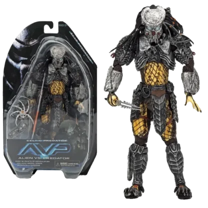 NECA AVP Alien vs. Predator Action Figure CelticPredator Scar Anime Figure Scar Predator Figure GK Statue Aliens Model Gifts 4