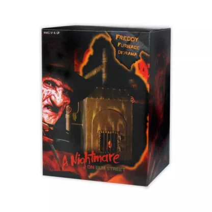 NECA NIGHTMARE ON ELM STREET - FREDDY'S FURNACE DIORAMA Action Figure Measures 9 2