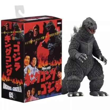 NECA 1962 Movie Version of Godzilla 6-inch Joint Movable Action Figure Model Statue Collection Ornaments Decorative Toys Gifts 1