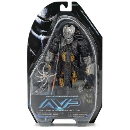 NECA AVP Alien vs. Predator Action Figure CelticPredator Scar Anime Figure Scar Predator Figure GK Statue Aliens Model Gifts 5