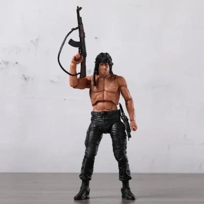 NECA First Blood John J Rambo Action Figure Model Toy Gift For Collection 4