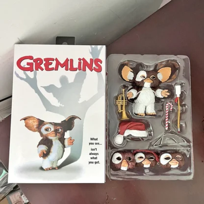 NECA Gremlins Figure Movie Edition Gremlins Retro Rubber Horror Doll Toy Doll Christmas Ver. Gift 1