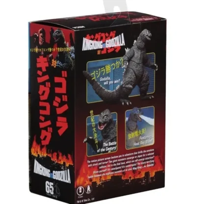 NECA 1962 Movie Version of Godzilla 6-inch Joint Movable Action Figure Model Statue Collection Ornaments Decorative Toys Gifts 3