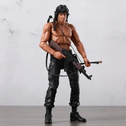 NECA First Blood John J Rambo Action Figure Model Toy Gift For Collection 5