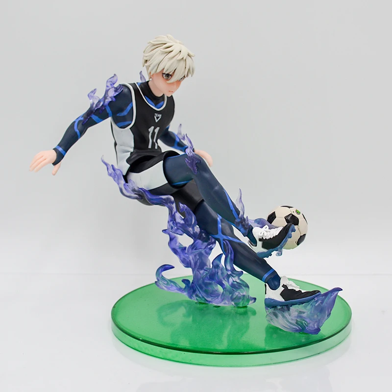 21cm Bluelock Seishiro Nagi Anime Figure HIKARI Nagi Seishirou Action Figure Yoichi Isagi Figurine Collectible Model Doll Toys