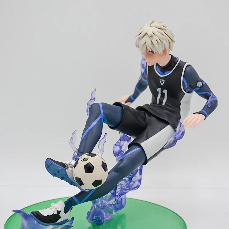 18cm Bluelock Seishiro Nagi Anime Figure #2056 LookUp Blue Lock Nagi Seishirou Action Figure Collectible Model Doll Toys Gifts