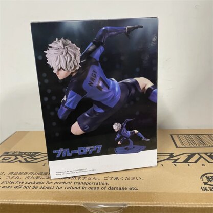 In Stock Original Banpresto Anime  BLUE LOCK Seishiro Nagi FIGURE(TBA) Action Figure PVC Toys Model Figurine Collector 16cm - Image 4