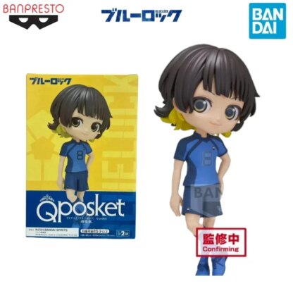 In Stock Original Bandai Q Posket BLUE LOCK Anime Figure Assembly Model Toys Collectible Model Ornaments Gifts For Children - Image 2