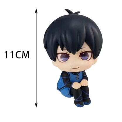 BLUE LOCK Action Figures Isagi Yoichi Bachira Meguru Anime Figure Q Version Figurine PVC Collectible Model Kids Doll Toys Gifts - Image 5