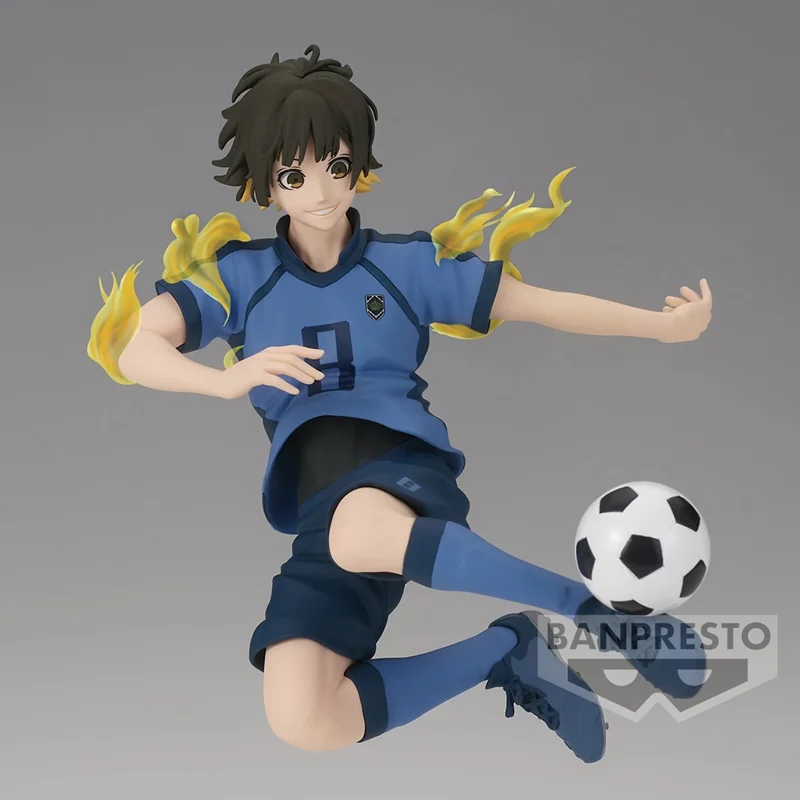 Bandai Original Banpresto Anime BLUE LOCK YOICHI ISAGI MEGURU BACHIRA FIGURE AWAKENING ver. PVC Action Figure Model Toys