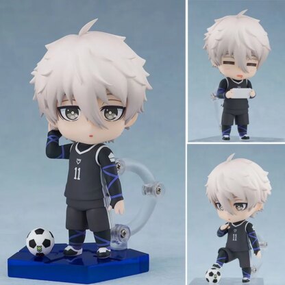 Blue Lock Anime Figure Nagi Seishiro 2056 Action Toys for Children Figure Collector 10cm Birthday Gifts