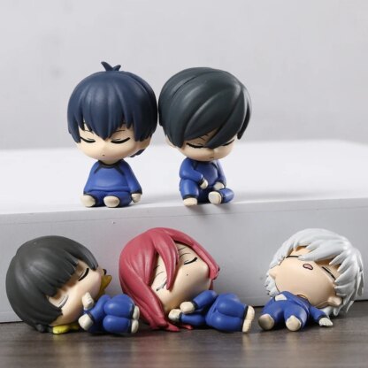 Set BLUE LOCK Sleeping Isagi Yoichi Bachira Meguru Chigiri Hyoma Nagi Seishiro Rin Itoshi Figure Toys Model Dolls Best Gifts - Image 2