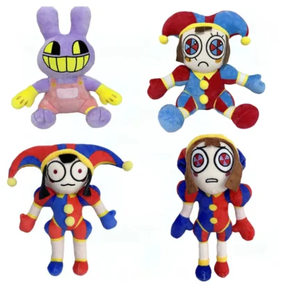 2024new 23-43cm The Amazing Digital Circus Cartoon Soft Plush Doll Room Decoration Toys Children'S Pillow Christmas Present - Image 6