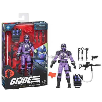 G.I. Joe GI JOE Classified Series Iron Grenadier Airborne Quick Kick Techno Viper Big Boa Action Figure Model Trendy Toys Gifts - Image 3