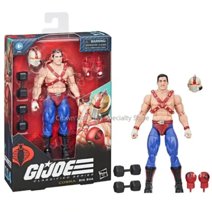 G.I. Joe GI JOE Classified Series Iron Grenadier Airborne Quick Kick Techno Viper Big Boa Action Figure Model Trendy Toys Gifts - Image 5