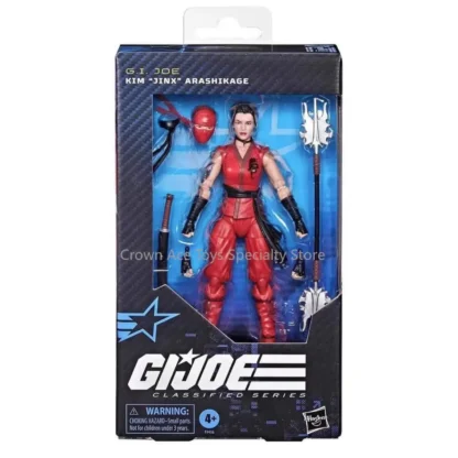 G.I. Joe Gi Joe Classified Series 6" 124 Kim Jinx Arashikage Ninja Action Figure Trendy Toys Room Decor Adult Kids Birthday Gift - Image 2