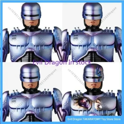 In Stock Medicom Toy Mafex No.226 Mafex 226 Robocop 2 Renouvellement Version Action Figrue Anime Model Toys - Image 6