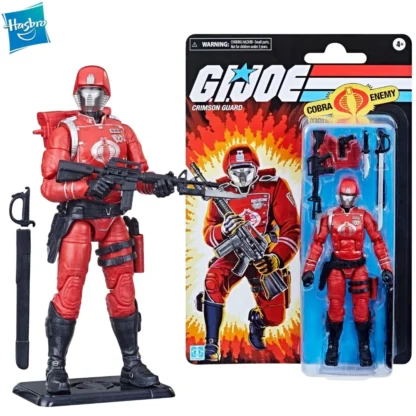 Hasbro G.I. Joe GI JOE Classified Series Retro Crimson Guard Action Figure Model Toy Collection Hobby Gift