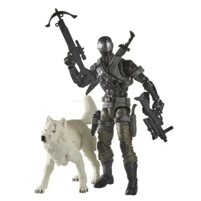 G.I. Joe Gi Joe Snake Eyes Action Figure White Wolf Classified Series Deluxe Timber 2-Pack Model Toy Collection Gift In Stock - Image 6