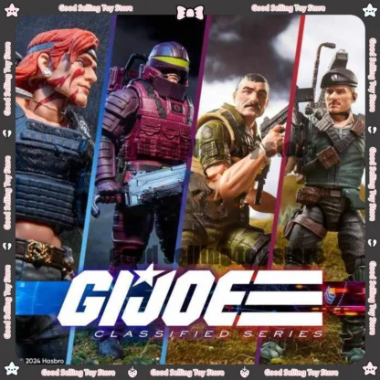 In Stock G.I. Joe GI Joe Classified Series 6" 146 Cobra Zandar Action Figure Figurine Pvc Model Toy Hobby Children Birthday Gift