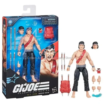 G.I. Joe GI JOE Classified Series Iron Grenadier Airborne Quick Kick Techno Viper Big Boa Action Figure Model Trendy Toys Gifts - Image 2