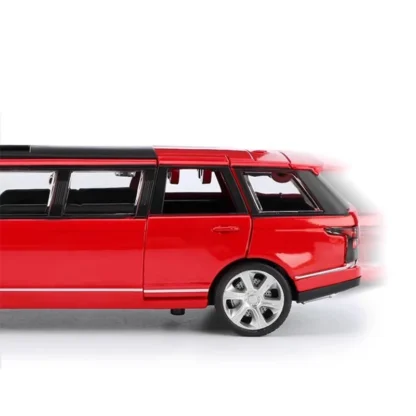 Extended Version 1:32 Land R0ver Range R0ver Alloy Limousine Models Toys Diecast Hot Wheels Premium Sound Light Kid Gift Decorat - Image 2