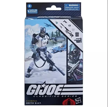 G.i. Joe Gi Joe Classified Series 6" 069 Cobra Android Arctic Bat Action Figure Model Toy Collection Christmas Halloween Gift - Image 2