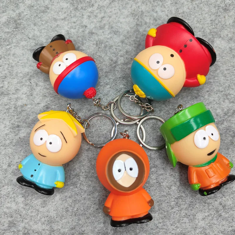 South North Park Figures Mini Southpark Anime Figure Stan Marsh Action Figures Pvc Statue Model Dolls Cute Collection Gift Toys