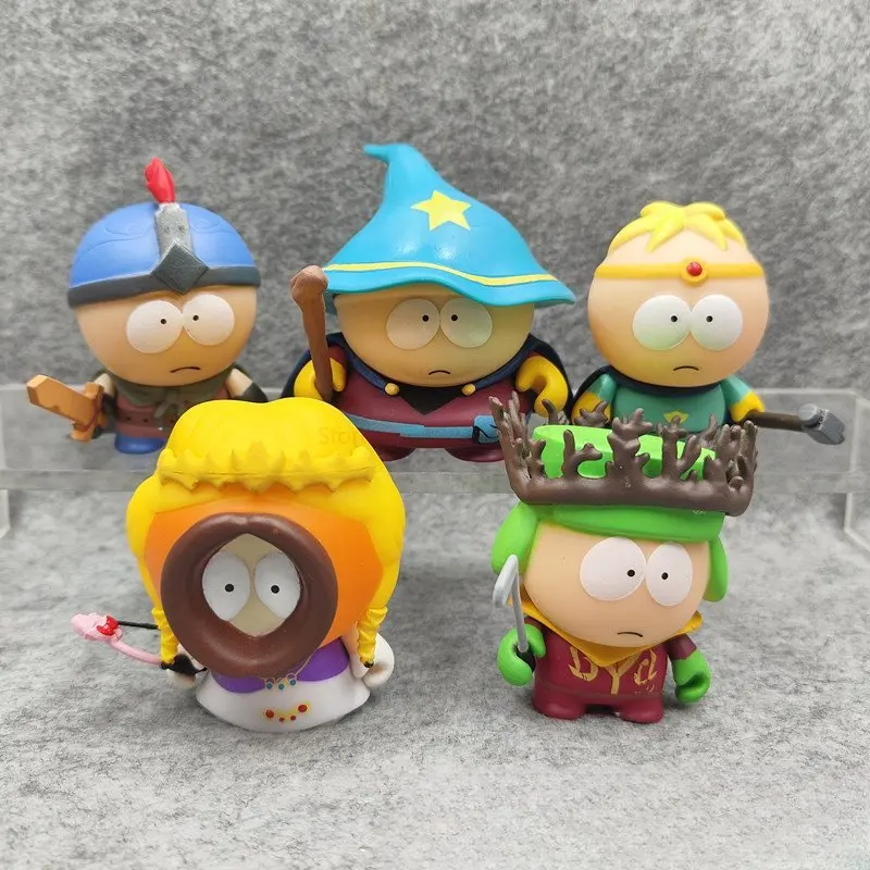 South North Park Figures Mini Southpark Anime Figure Stan Marsh Action Figures Pvc Statue Model Dolls Cute Collection Gift Toys