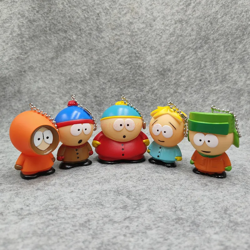 South North Park Figures Mini Southpark Anime Figure Stan Marsh Action Figures Pvc Statue Model Dolls Cute Collection Gift Toys