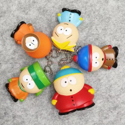 South Park Mini Figures 5pcs Pvc Kawaii Cute Room Tabletop Collectable Dolls - Image 5