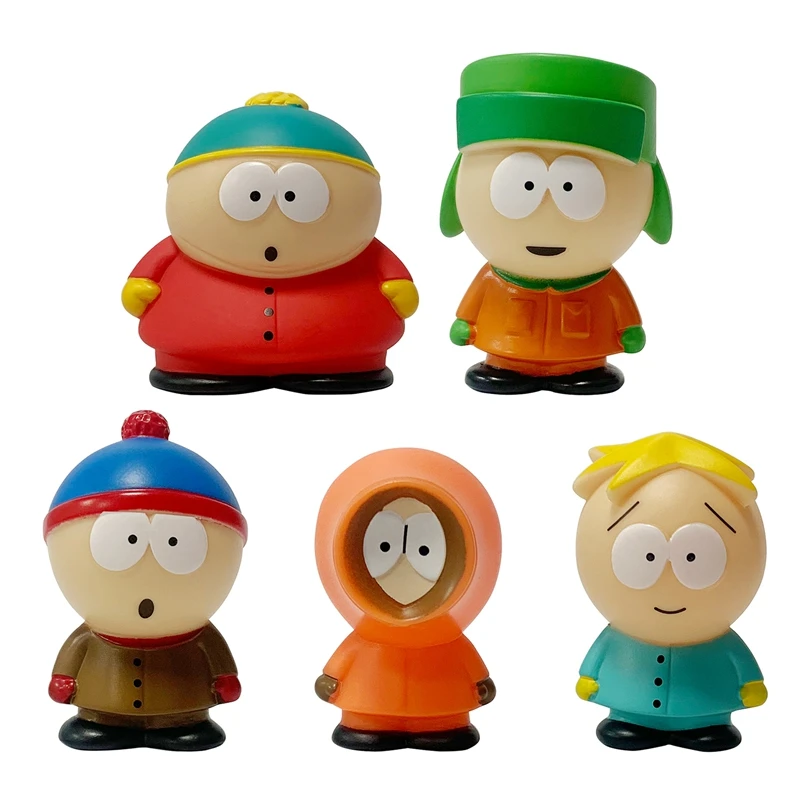 New South Park Anime Figure The Stick of Truth Kenny McCormick Stan Marsh Cute Lovely Dolls American Band Ornaments