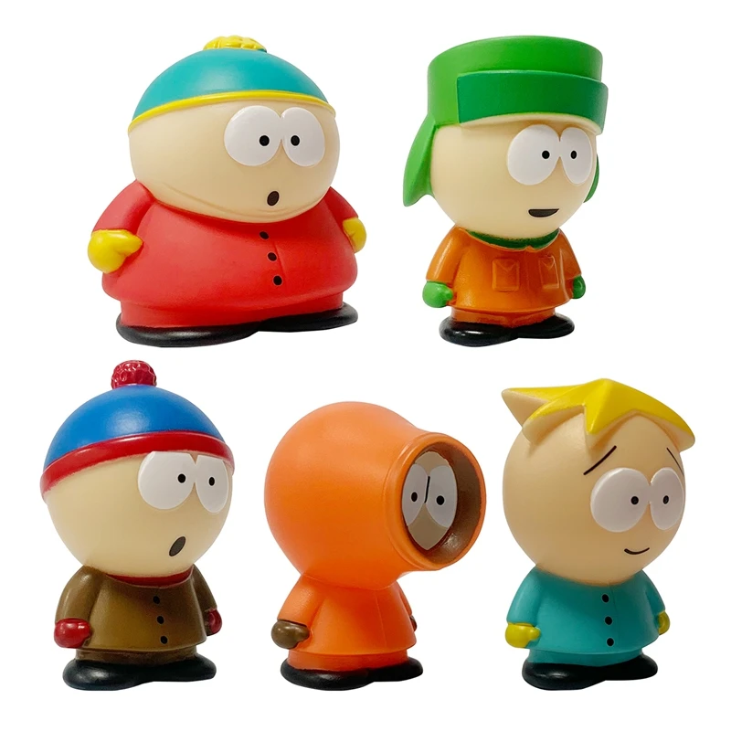 New South Park Anime Figure The Stick of Truth Kenny McCormick Stan Marsh Cute Lovely Dolls American Band Ornaments