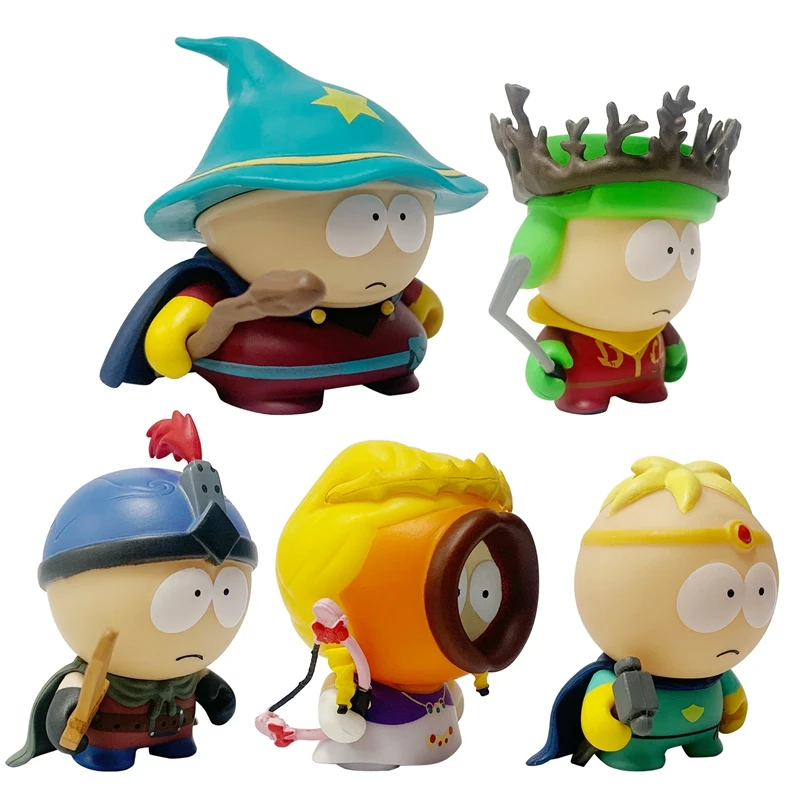 New South Park Anime Figure The Stick of Truth Kenny McCormick Stan Marsh Cute Lovely Dolls American Band Ornaments