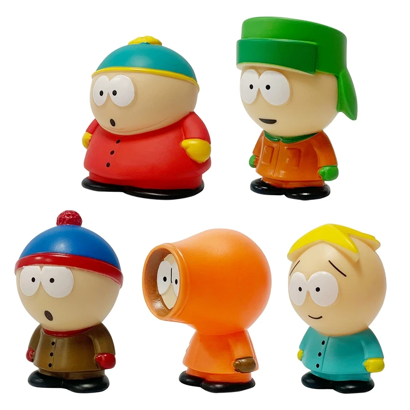 New South Park Anime Figure The Stick of Truth Kenny McCormick Stan Marsh Cute Lovely Dolls American Band Ornaments