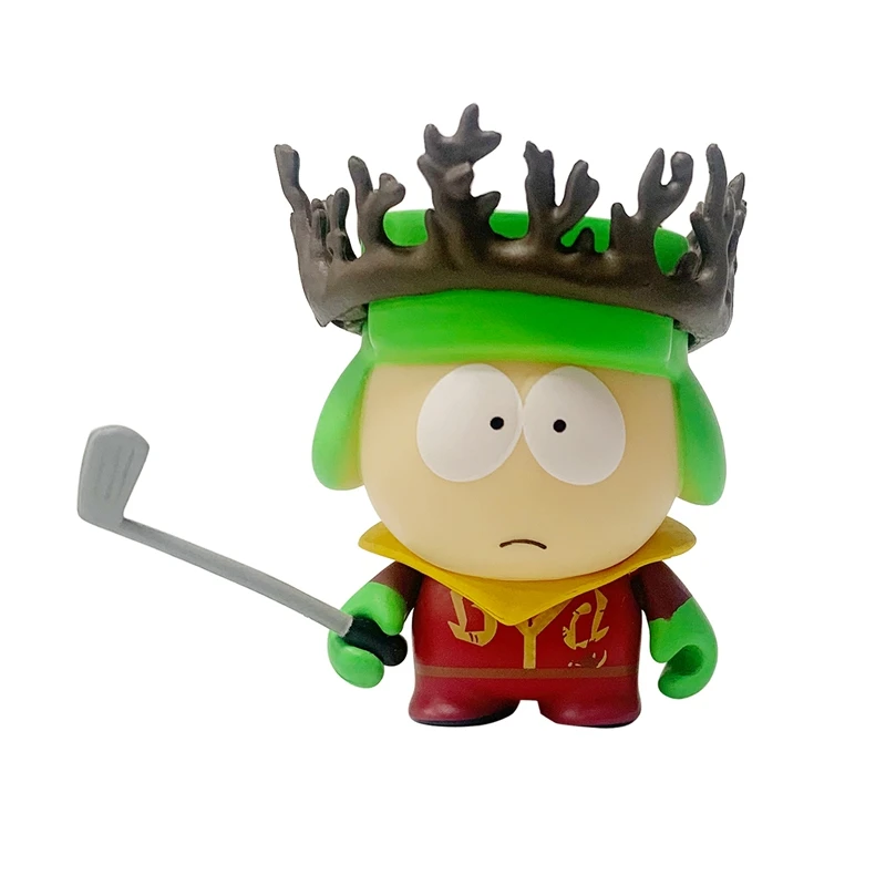 New South Park Anime Figure The Stick of Truth Kenny McCormick Stan Marsh Cute Lovely Dolls American Band Ornaments