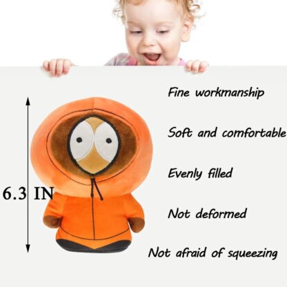 8'' Kyle Cartman Kenny Butters Soft Plush Doll Cute Plush Pillow Stuffed Animals Toy Birthday Gifts - Image 5