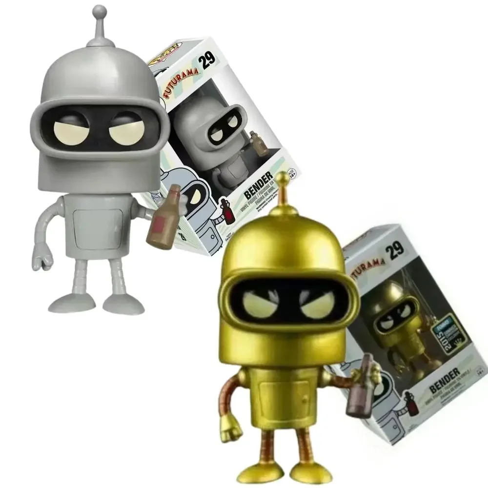 Futurama Bender Gold 29# Action Toy Figures   Vinyl Figure Collectible Model Toys