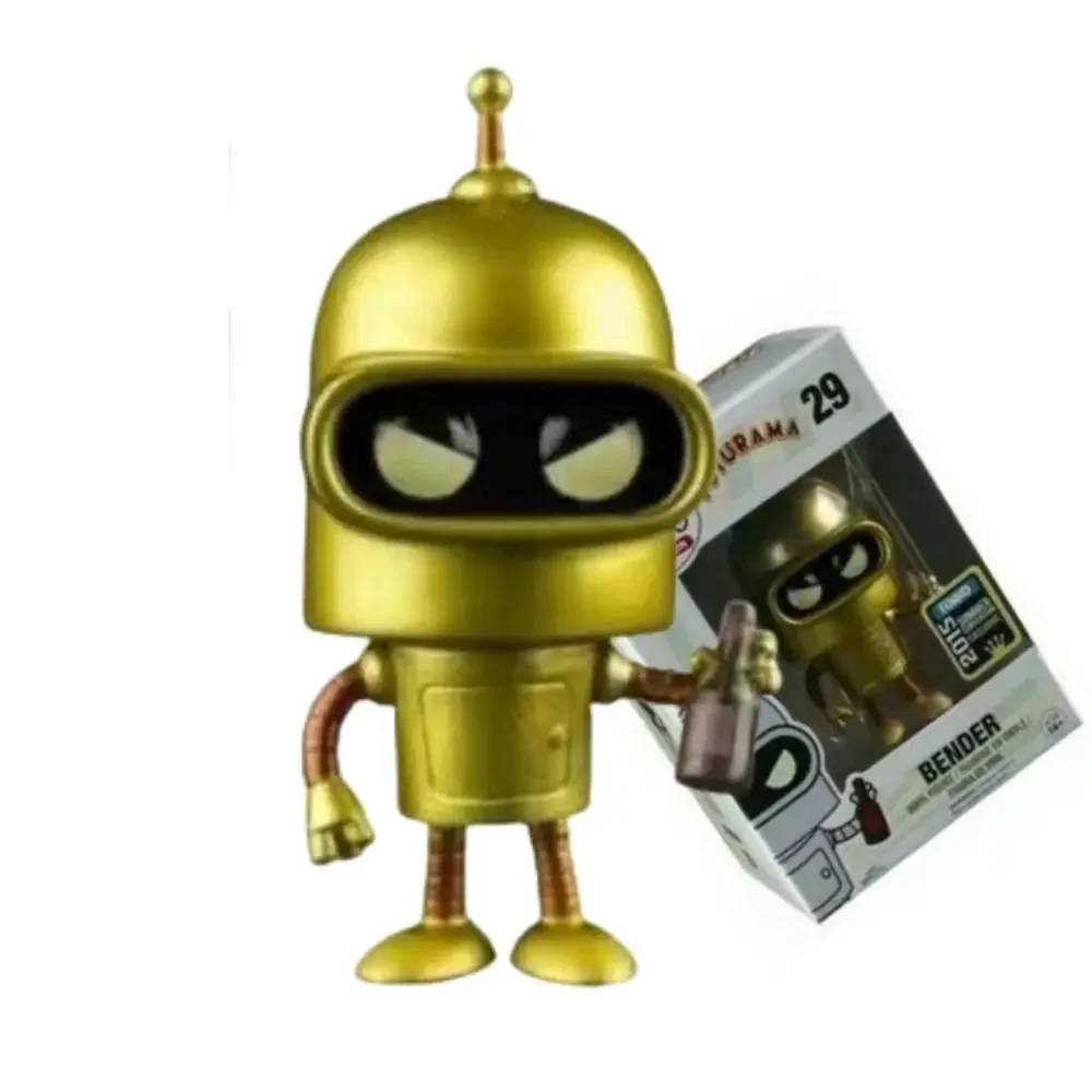 Futurama Bender Gold 29# Action Toy Figures   Vinyl Figure Collectible Model Toys