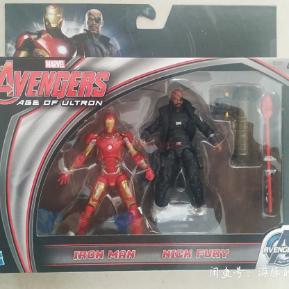 Marvel Avengers Age Of Ultron Captain America Black Widow Iron Man Nick Fury Hawkeye Falcon Anime Figures Model Collect Toy - Image 5