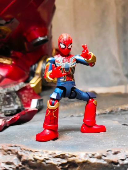 Blockees Original Marvel The Infinity Saga Movie Peripheral Toy Spiderman Star-Load Galaxy Vol.2 Movable Figure Collection Toys - Image 6