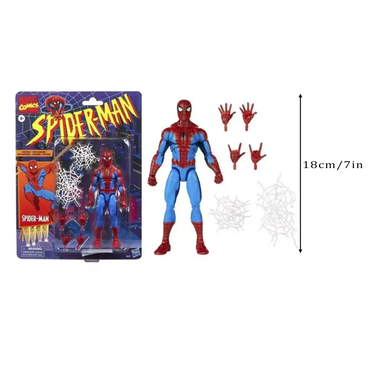 Hasbro Spider Man Original Series Venom Chasm SPIDER PUNK Carnage Deadpool Gwen Kraven Action Figure Model Toys Hobby Gift