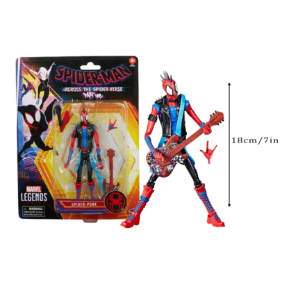 Hasbro  Spider Man Original Series Venom Chasm SPIDER PUNK Carnage Deadpool Gwen Kraven  Action Figure Model Toys Hobby Gift - Image 5