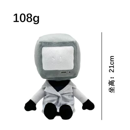 25CM Skibidi Toilet Plush Mystery Plushie Toilet Doll Monitoring TV Camera Headphone Man Titans Soft Stuffed Toys Christma Gift - Image 5