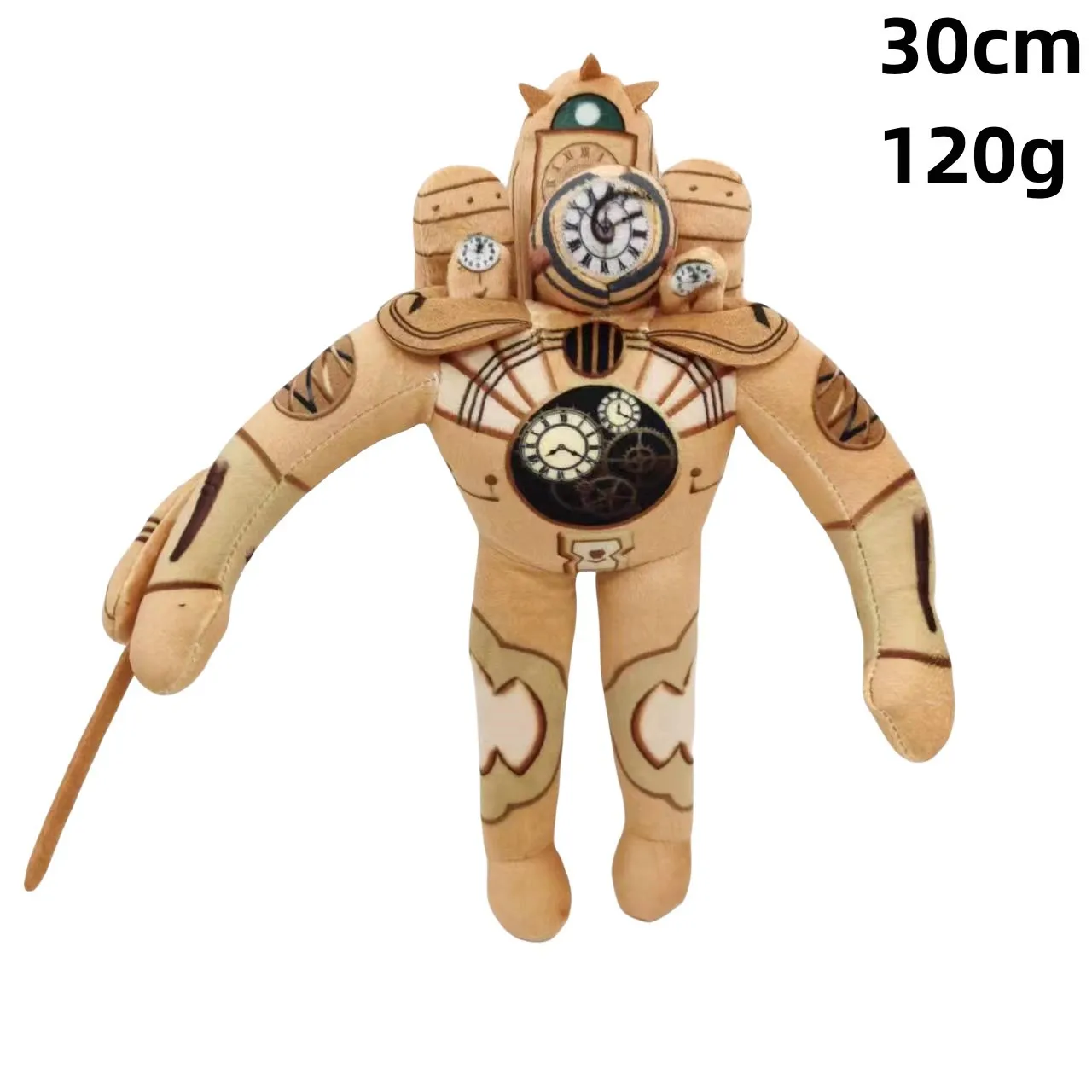 Skibidi Toilet Three Body Taidan Three Body Computer Man Upgrade TV Male Doctor Men's Plush Filling Doll Soft Toy Gifts