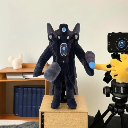 Titan Cameraman Upgrade 11.8 inch Plush Skibidi Toilet Plush Doll Funny Stuffed Anime Game Plush Figure Toys Gift for Fans - Image 3